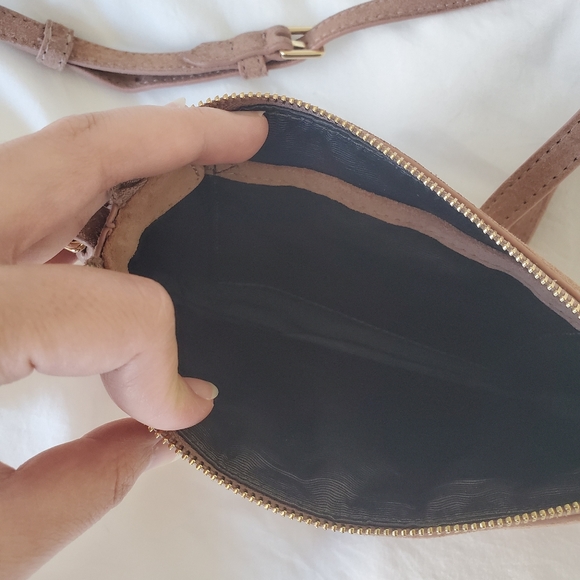 Elizabeth and James Cynnie Suede Crossbody Bag - Picture 4 of 5